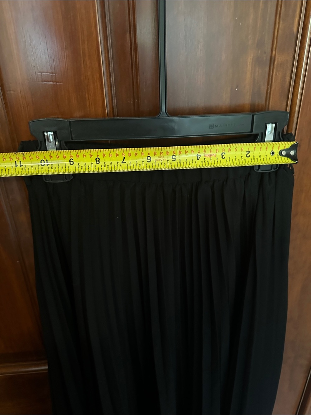 SHEIN Black Pleated Midi Skirt for Kids - Picture 3 of 4